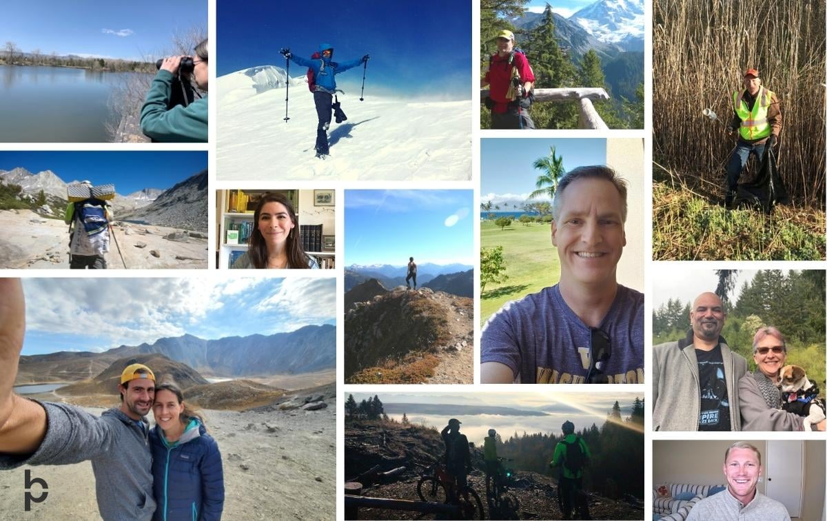 BP Sustainability Photo collage