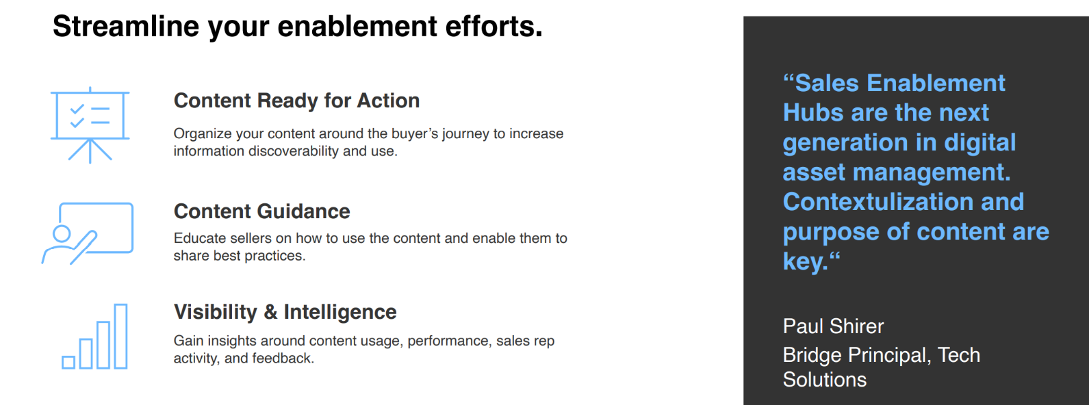 reasons to streamline your content