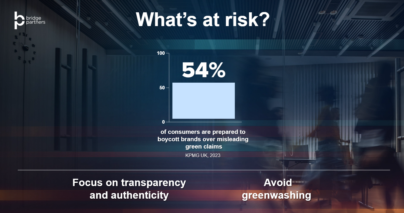 risk of not being sustainable