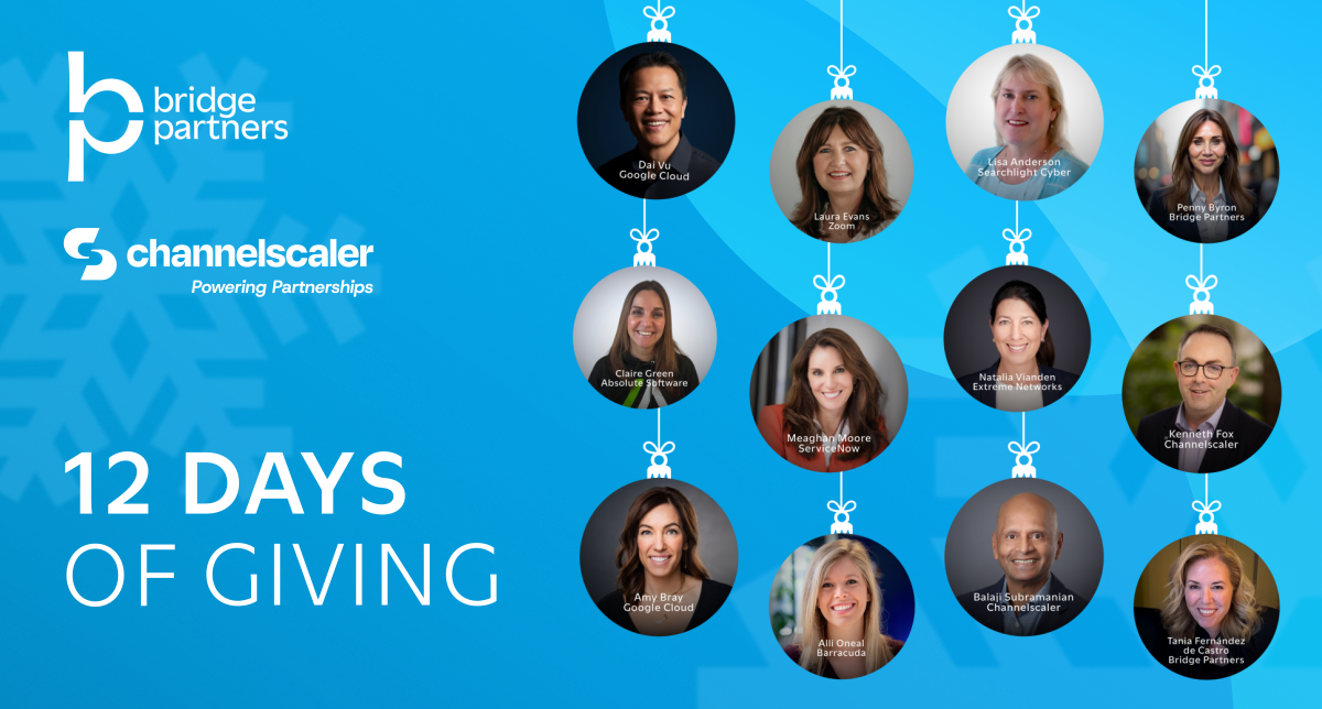 12 Days of Giving Insights—From Bridge Partners and Channelscaler