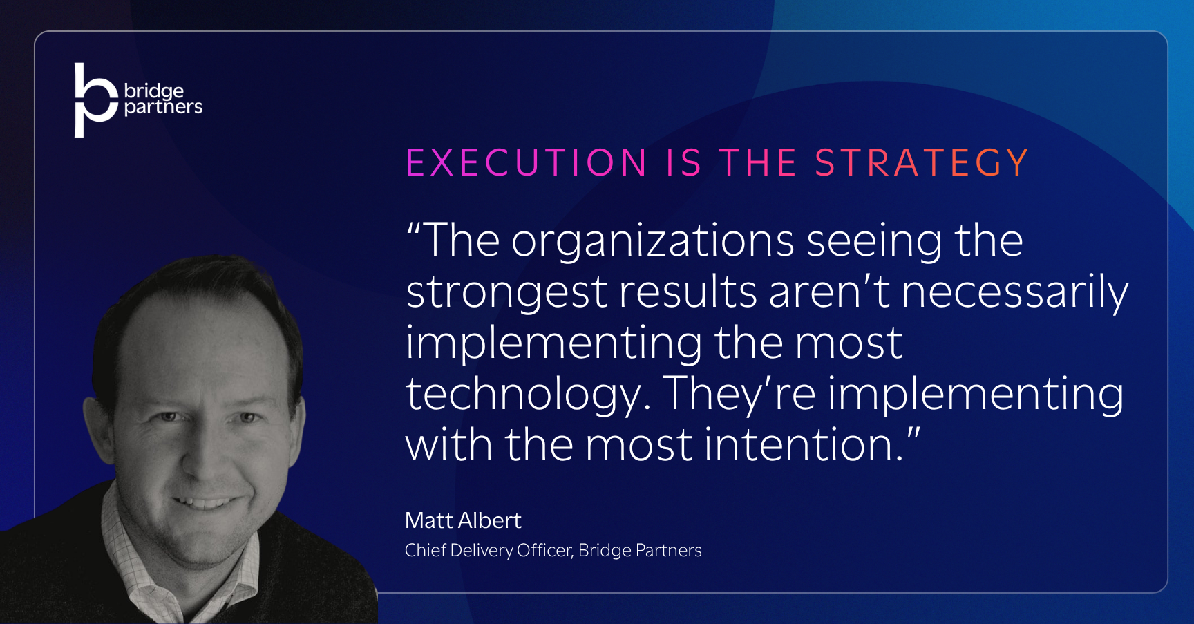 Execution Is the Strategy: The Delivery Discipline That Makes Frontier Marketing Work