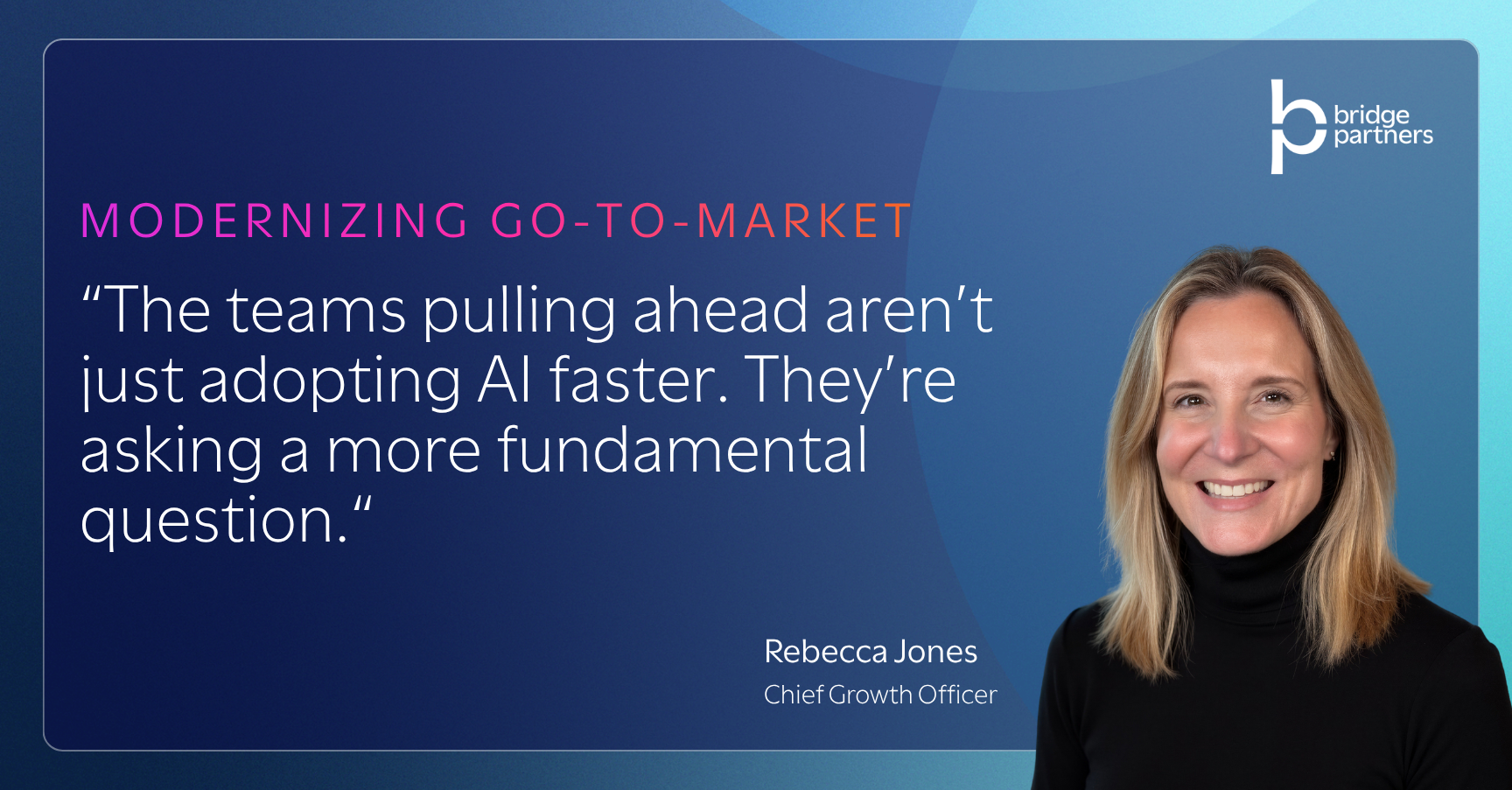 Modernizing Go-to-Market: Why Growth Is a System, not a Series of Efforts